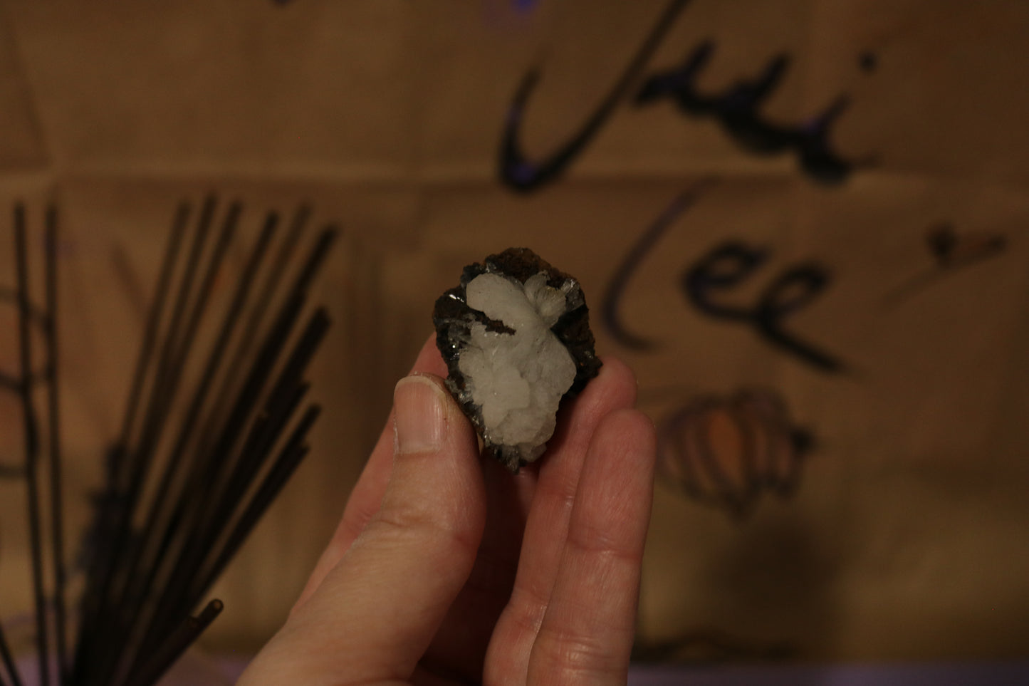 HEMIMORPHITE CLUSTER, WHITE