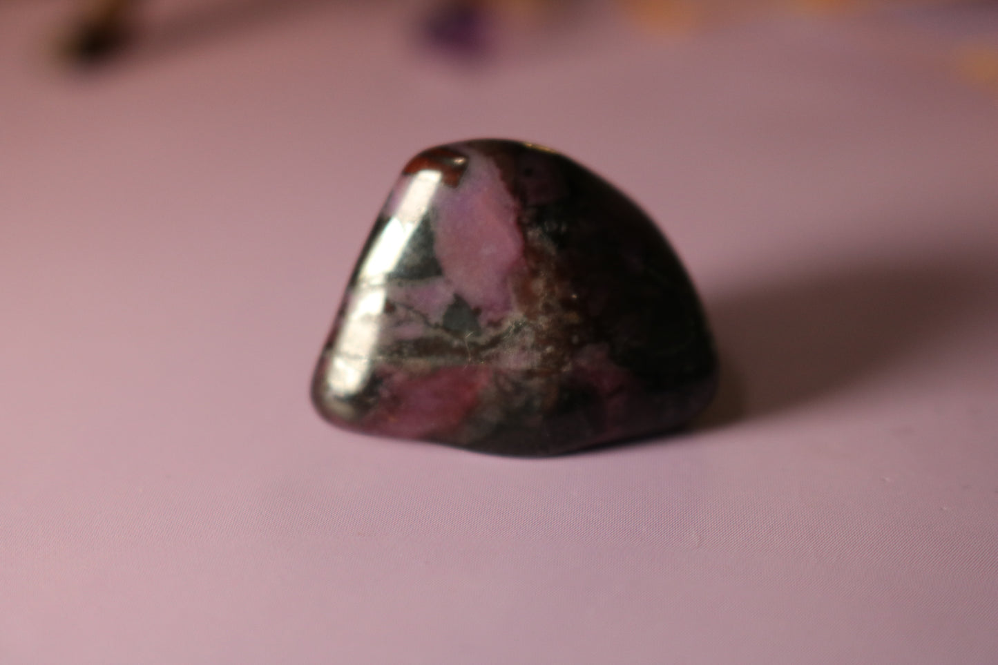 SUGILITE PEBBLE, rare mineral
