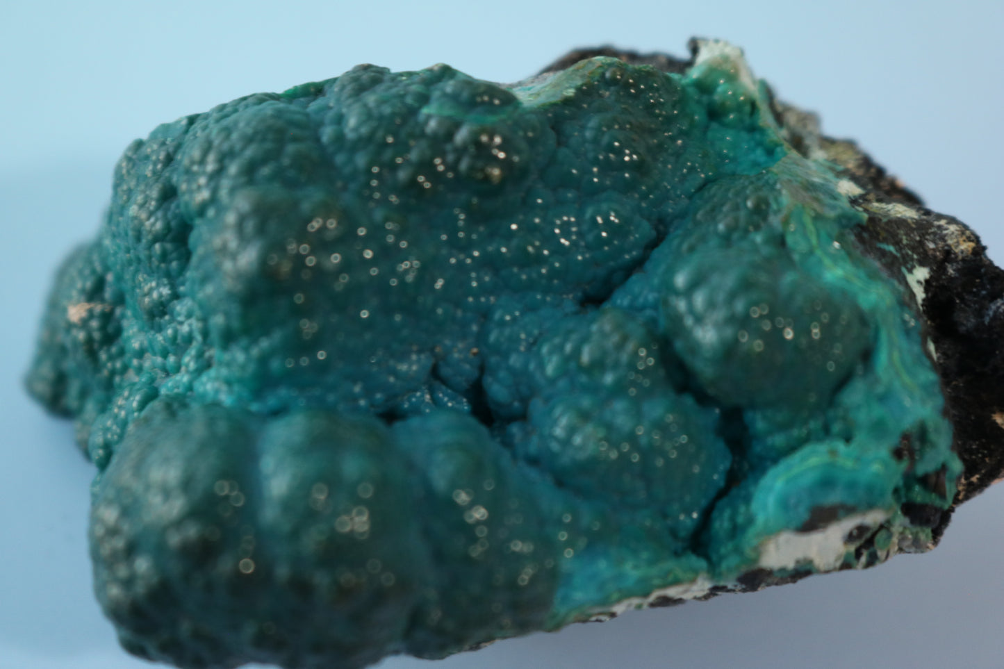 Chrysocolla Botryoidal with Malachite, cluster
