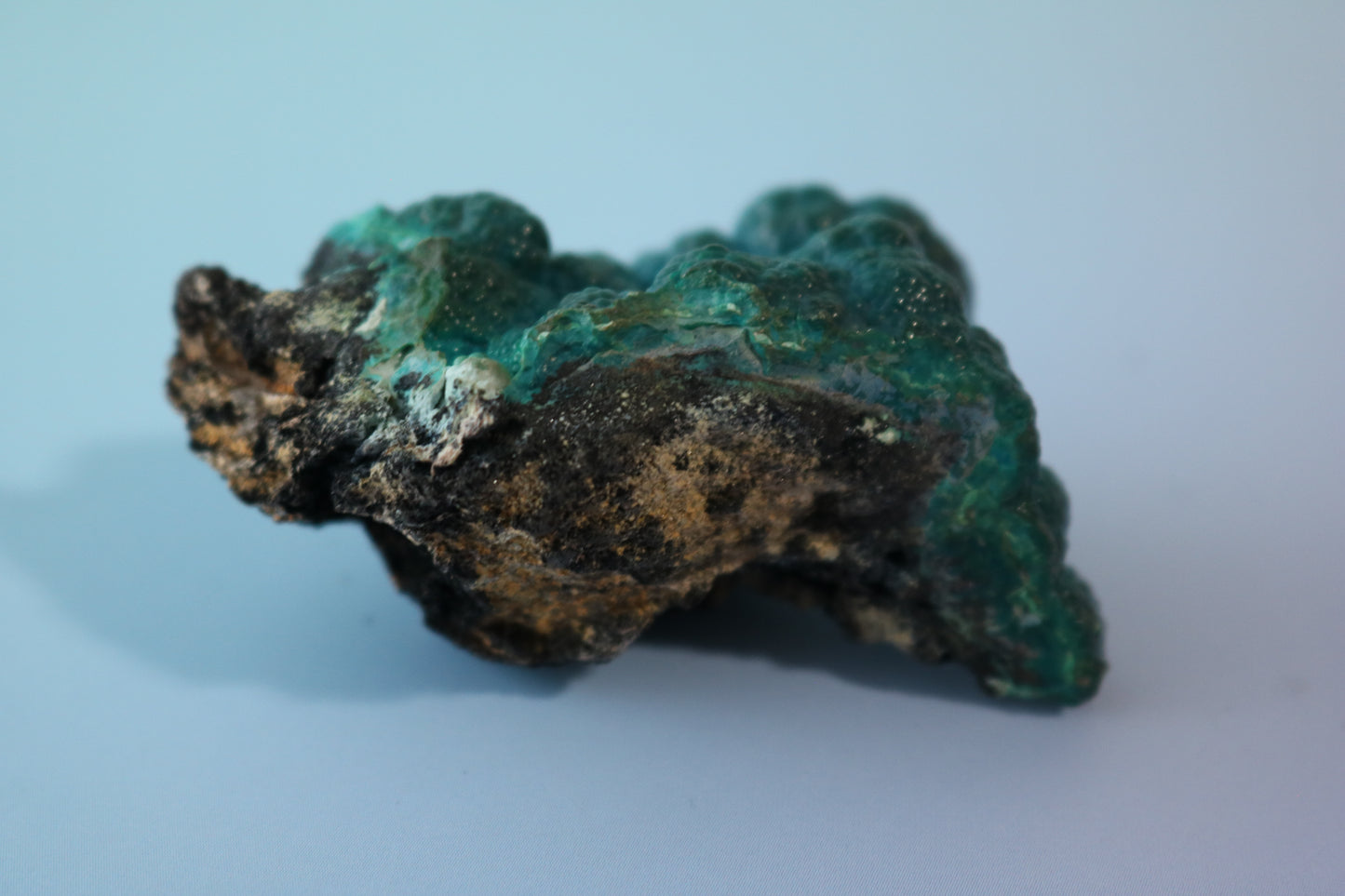 Chrysocolla Botryoidal with Malachite, cluster