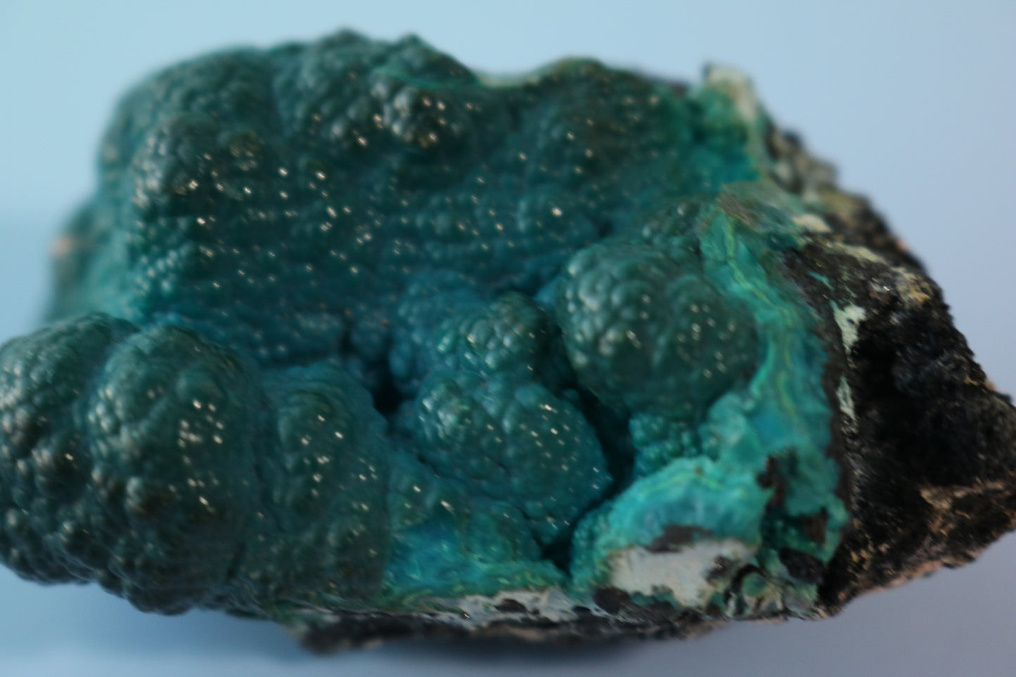 Chrysocolla Botryoidal with Malachite, cluster
