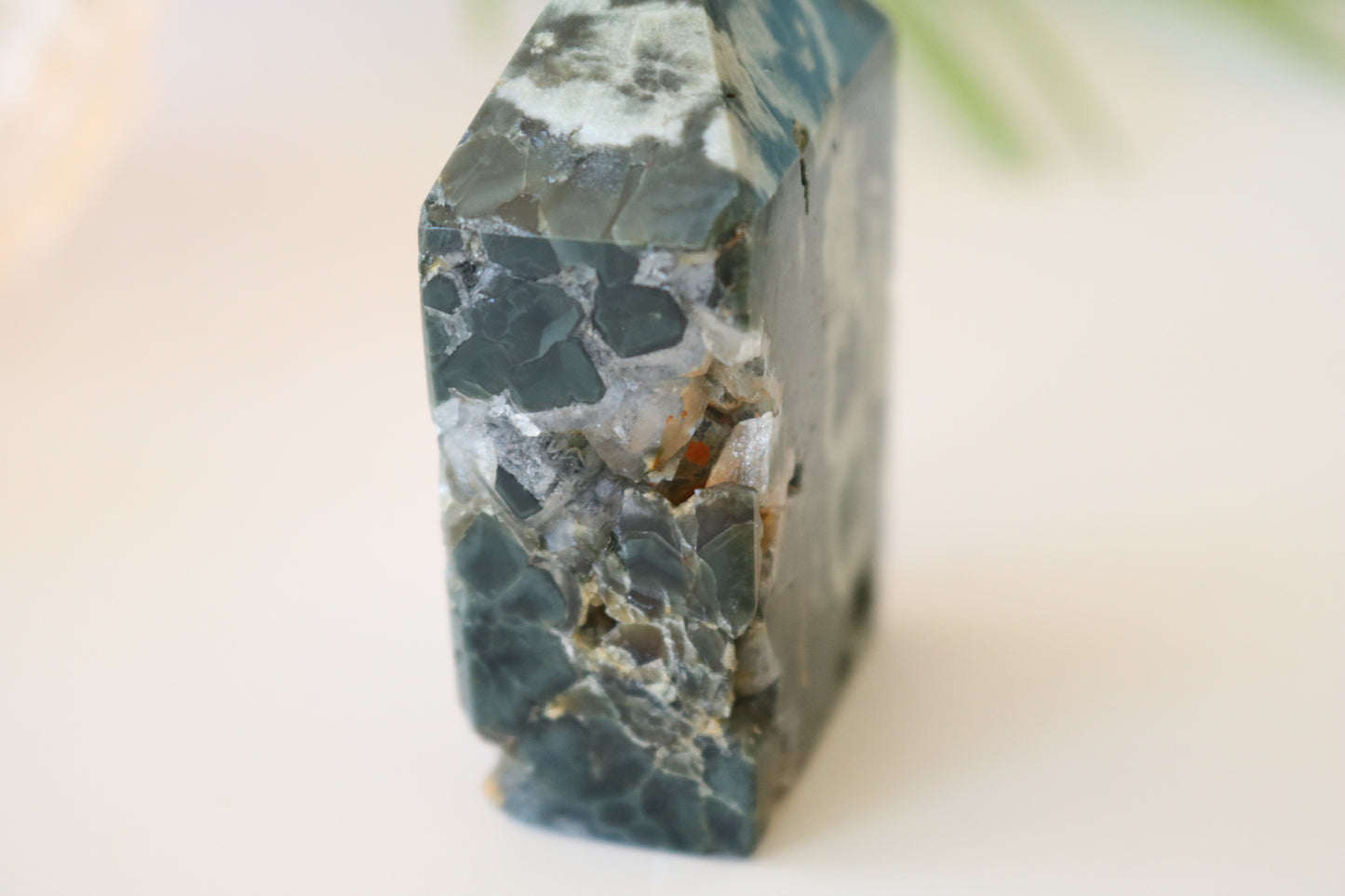 SAKURA JASPER - GREEN FLOWER JASPER