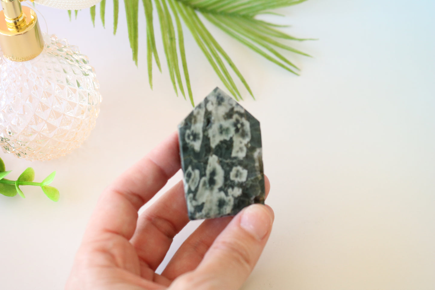 SAKURA JASPER - GREEN FLOWER JASPER
