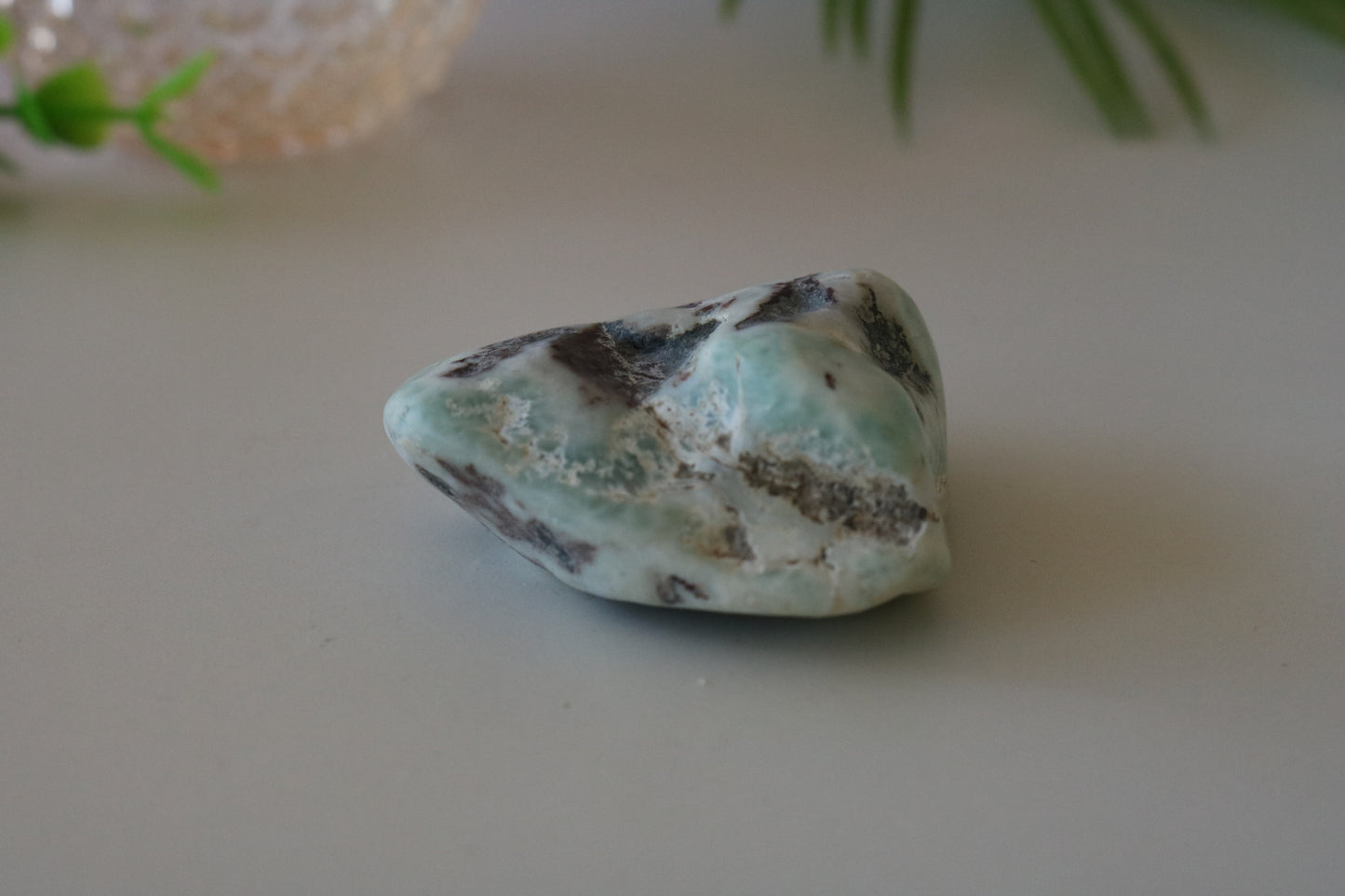 LARIMAR PALM STONE