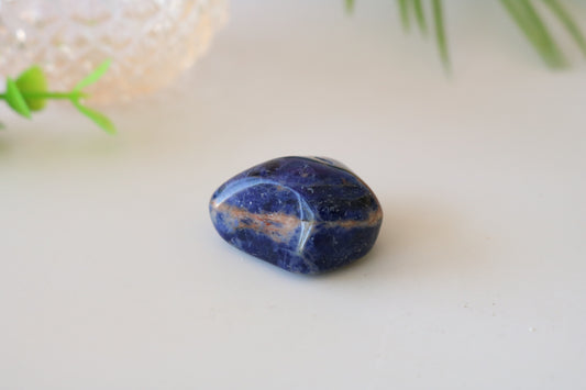 LAPIS LAZULI PEBBLE, POLISHED STONE