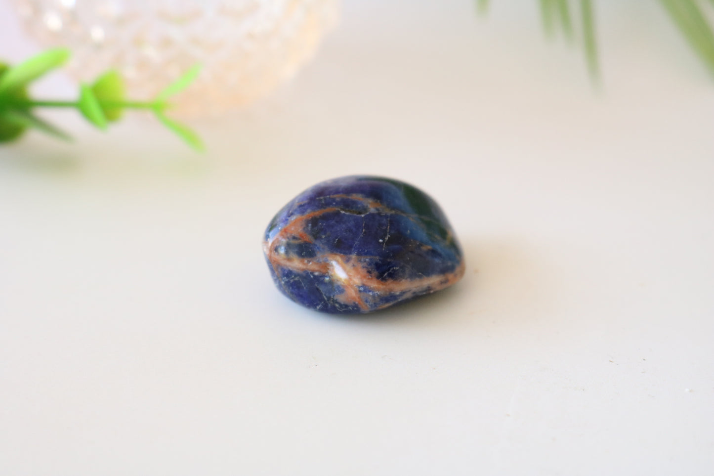 LAPIS LAZULI PEBBLE, POLISHED STONE