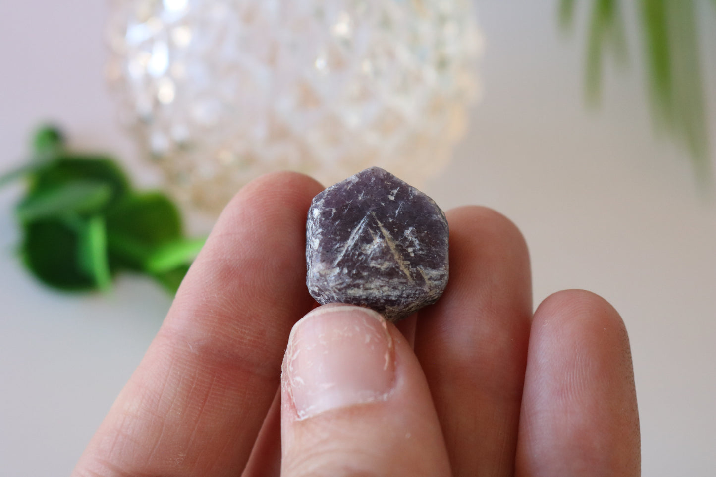 RUBY HEXAGON, MINI CRYSTAL
