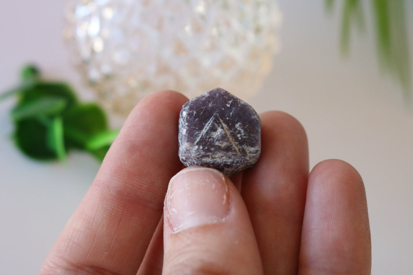 RUBY HEXAGON, MINI CRYSTAL