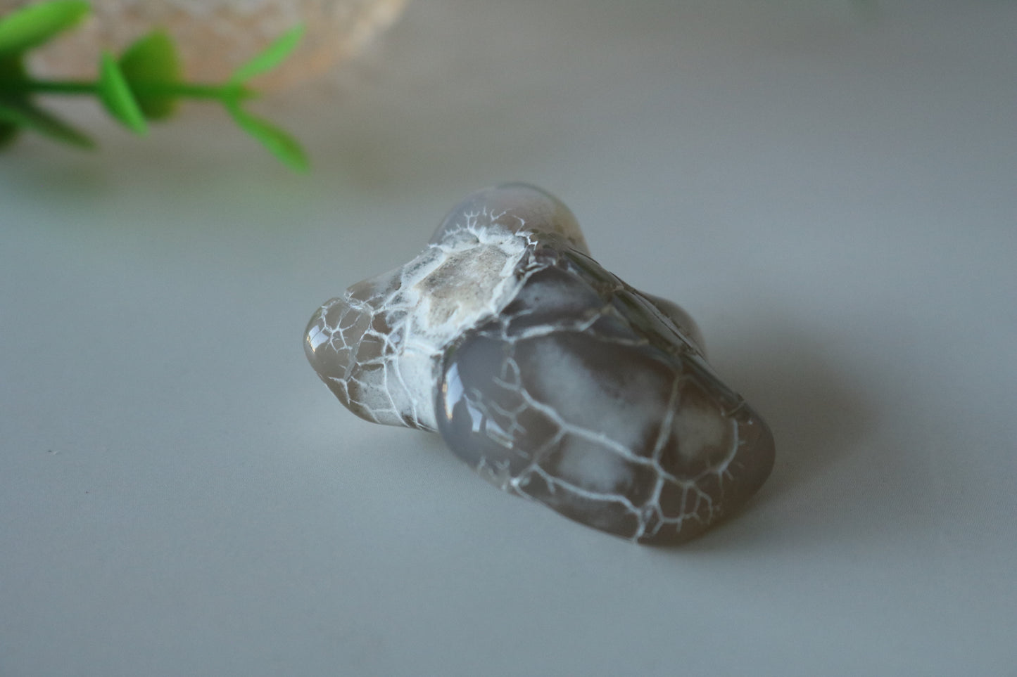 SNAKESKIN AGATE PEBBLE