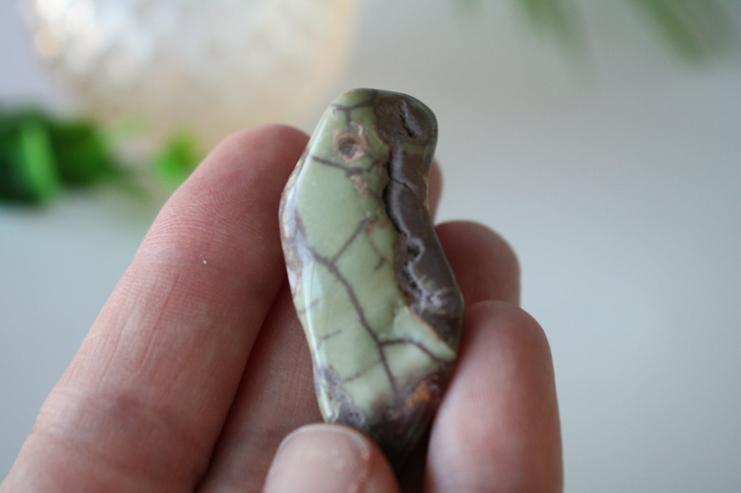 SNAKESKIN AGATE PEBBLE 2