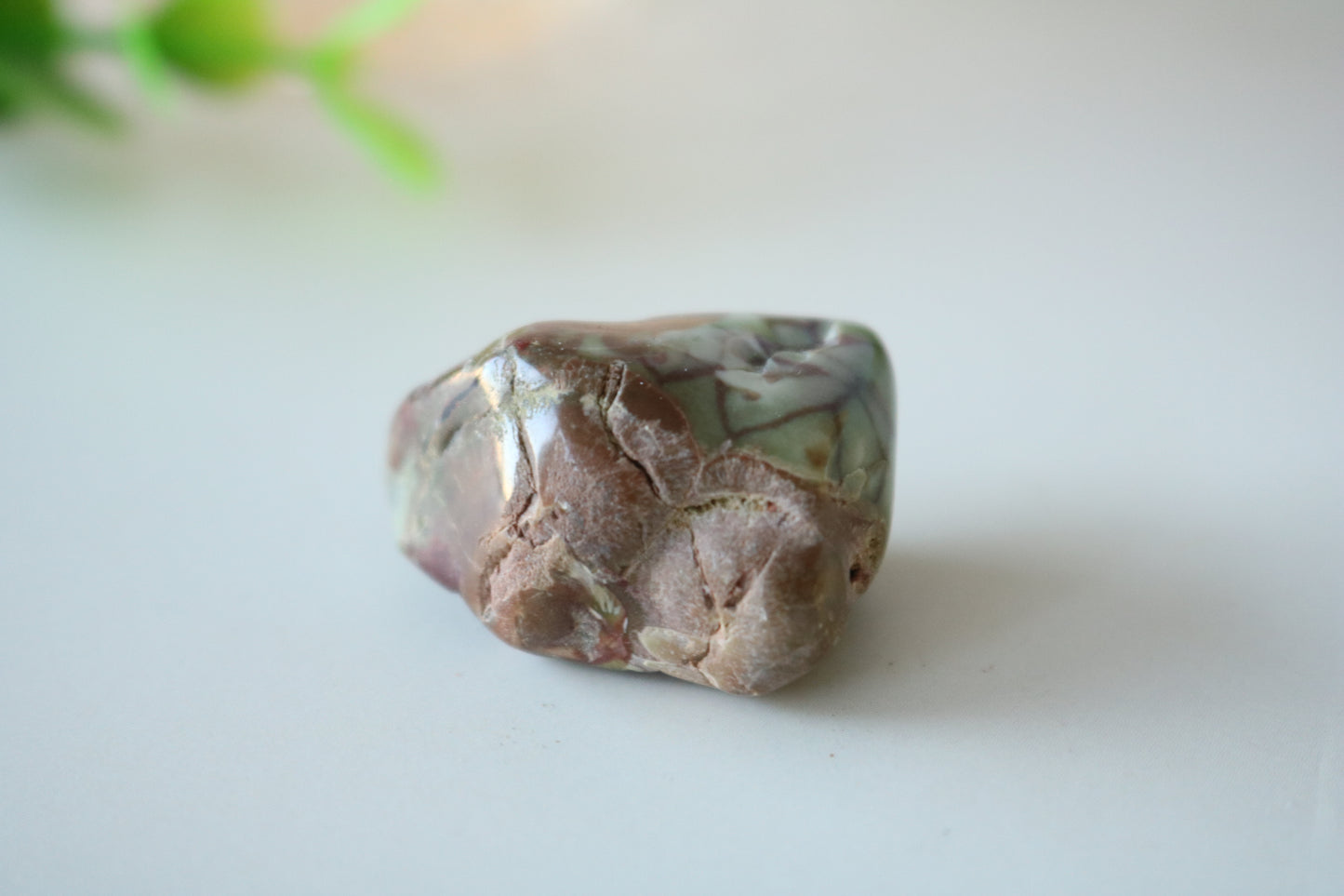 SNAKESKIN AGATE PEBBLE 3