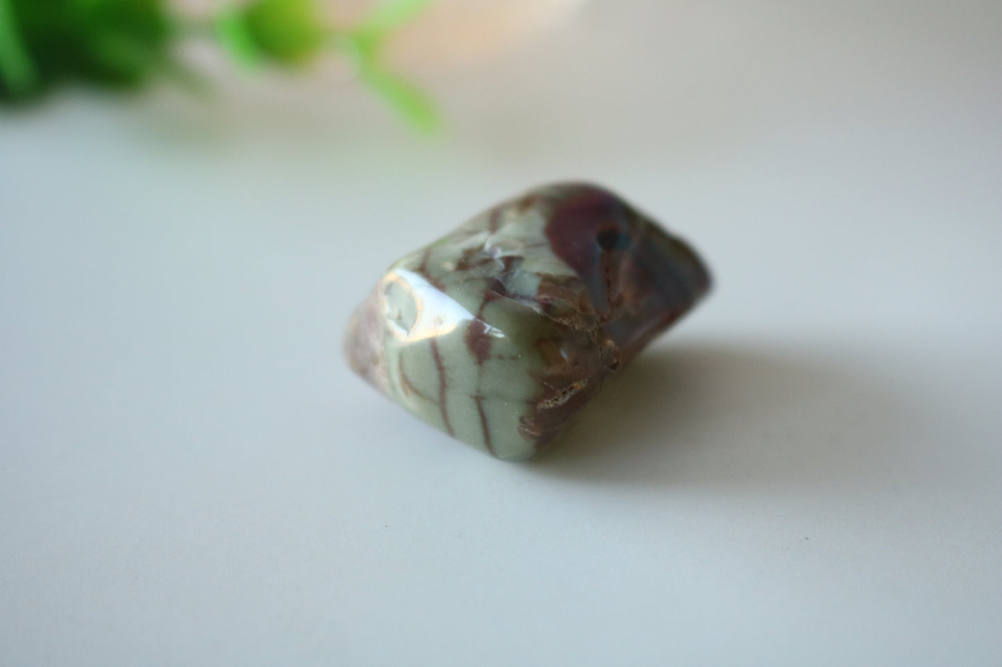 SNAKESKIN AGATE PEBBLE 3