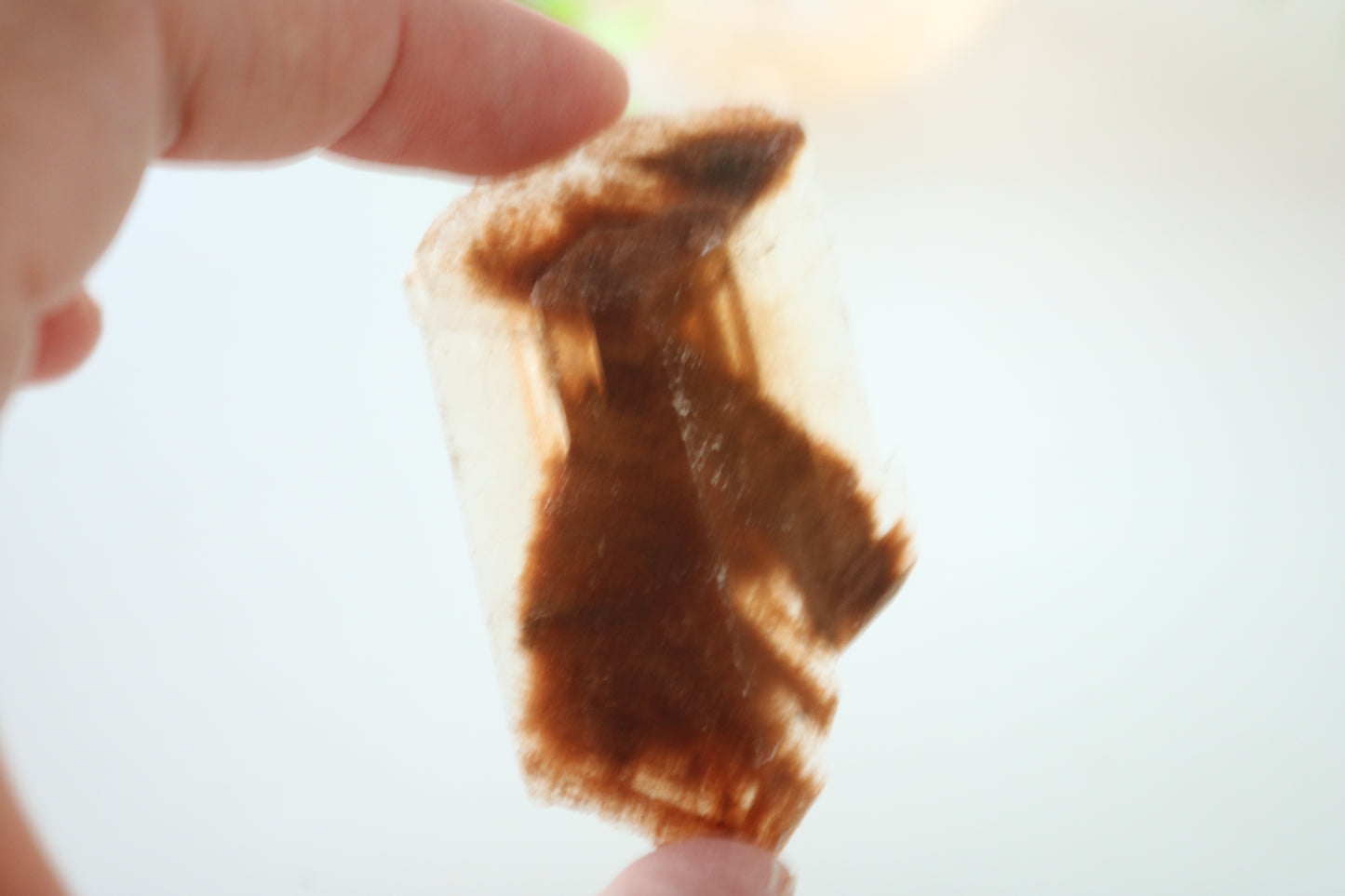 HOUR GLASS SELENITE PIECE