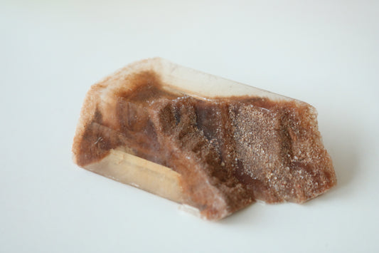 HOUR GLASS SELENITE PIECE
