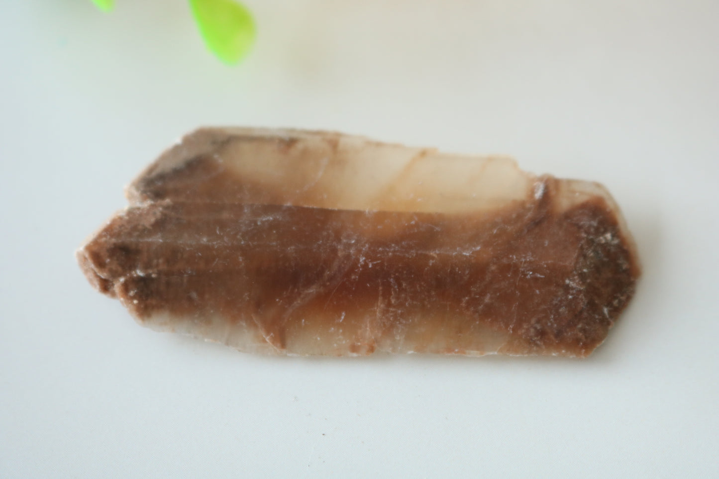 HOUR GLASS SELENITE PIECE 2