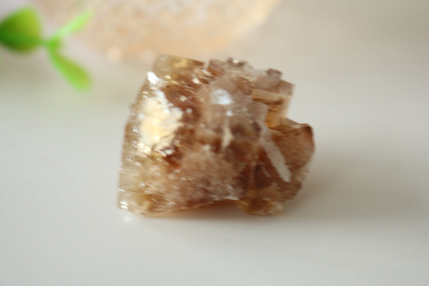 YELLOW CUBE FLUORITE SPECIMEN
