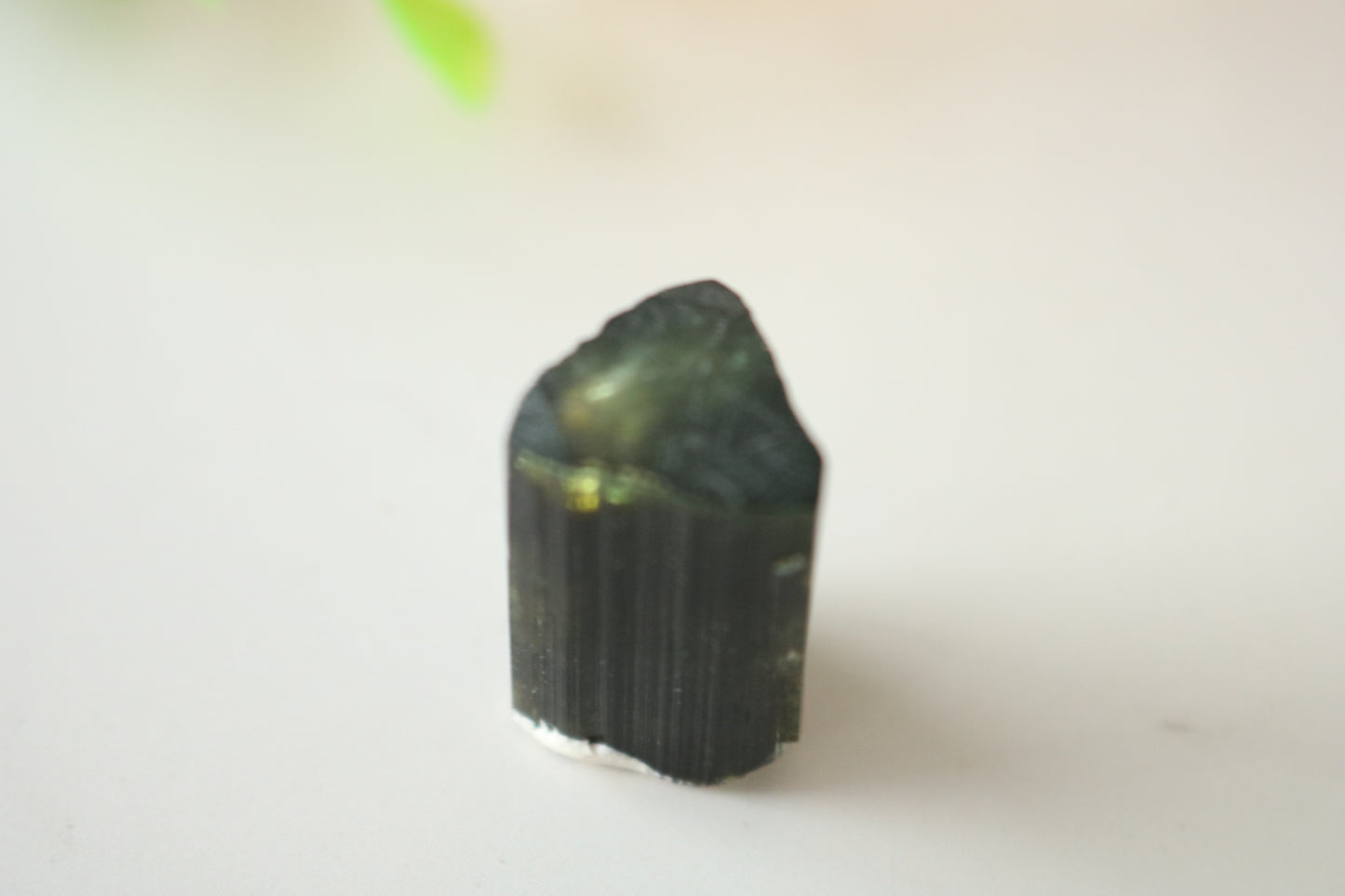 GREEN CAP TOURMALINE SPECIMEN