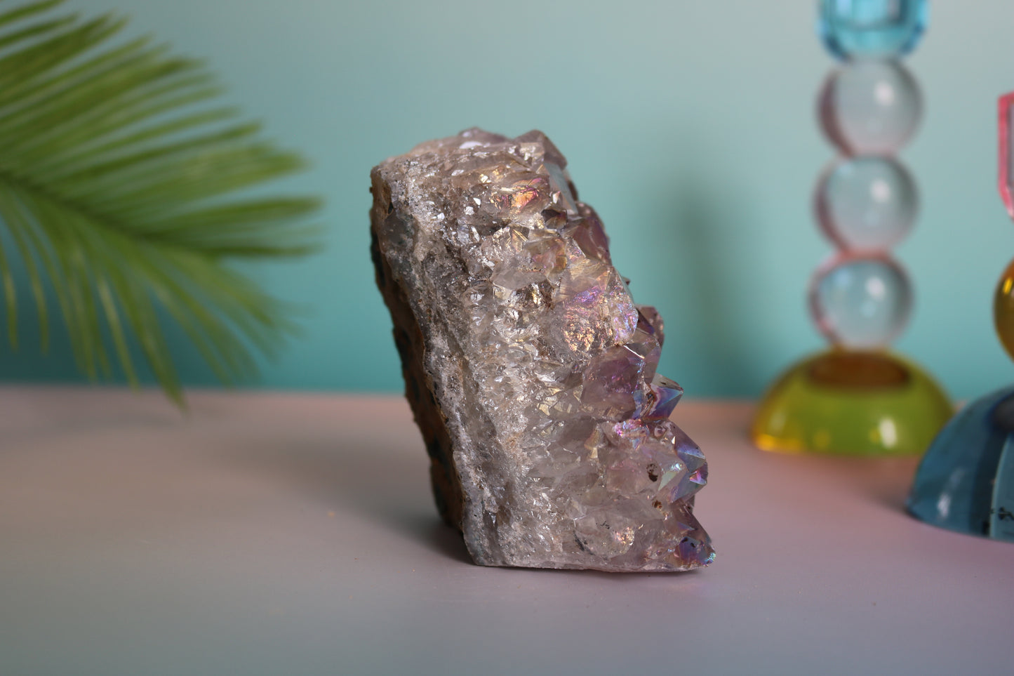 AURA AMETHYST CLUSTER