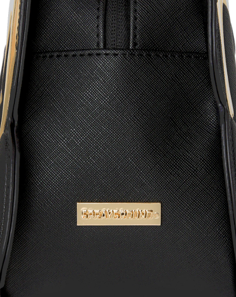 Sprayground Goldheart Shark Drip Handbag