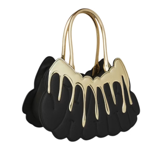 Sprayground Goldheart Shark Drip Handbag